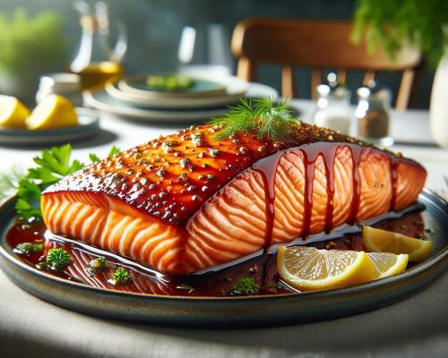 Maple Glazed Salmon