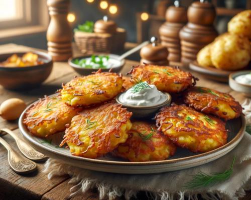 Deruni (Potato Fritters)