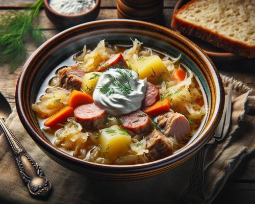 Kapusniak (Sauerkraut Soup)