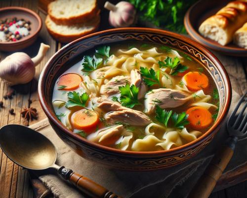 Rosol (Polish Chicken Soup)