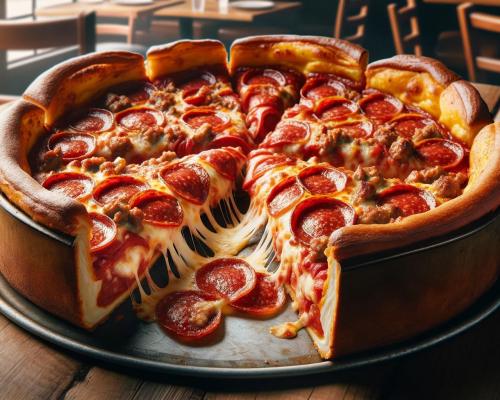 Chicago Deep-Dish Pizza