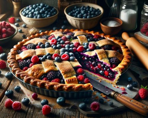 Wild Alaskan Berry Pie