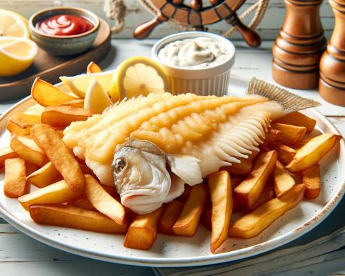 Halibut Fish and Chips