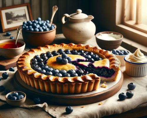 Mustikkapiirakka (Blueberry Pie)