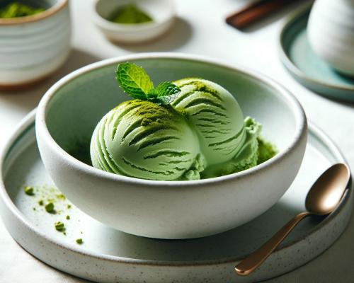 Матча зелений чай морозиво