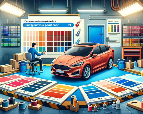 Вибір правильного кольору фарби для автомобіля та пошук коду фарби