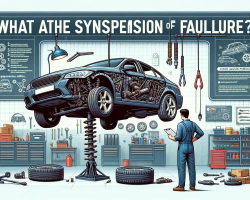What are the symptoms of suspension failure?